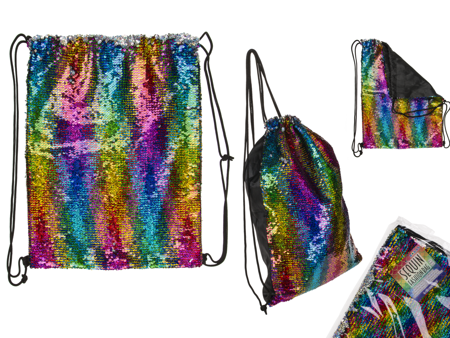 THE BLUE 44X35CM FASHION BAG RAINBOW 23066