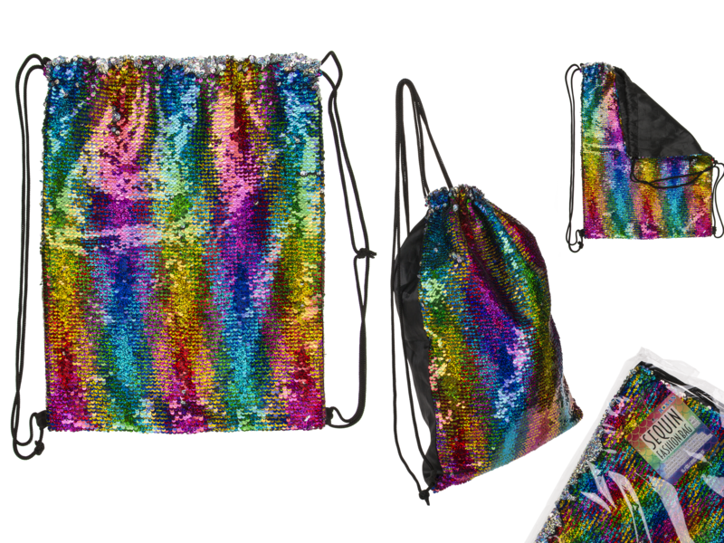THE BLUE 44X35CM FASHION BAG RAINBOW 23066