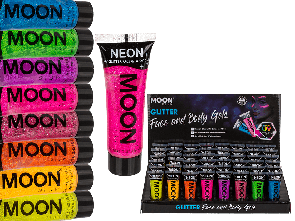 MOON 12ML FACE &amp; BODY PAINT ASSTD