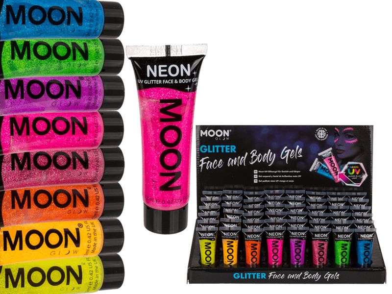 MOON 12ML FACE &amp; BODY PAINT ASSTD