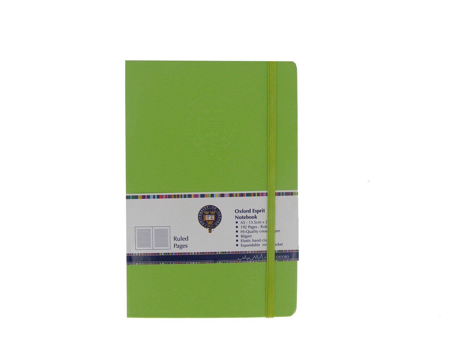 OXFORD A5 ESPRIT NOTEBOOK 80GSM 192PAGES