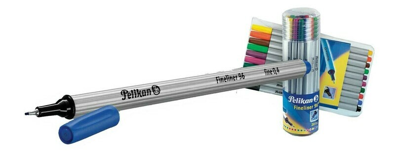 PELIKAN FINELINER(96) 10 COLORS SET 940676