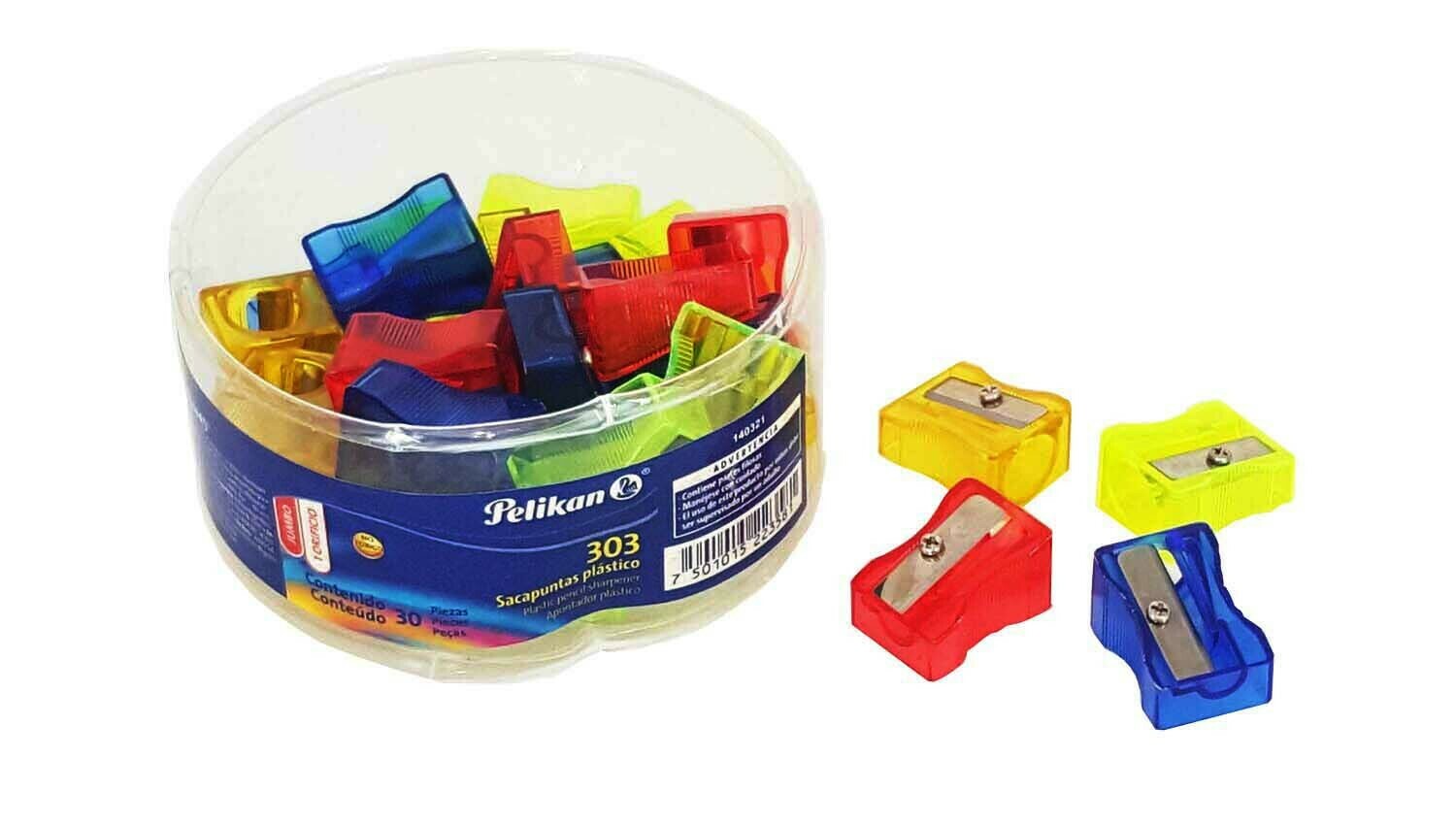 PELIKAN 303 30PCS PLASTIC SHARPENER BOX