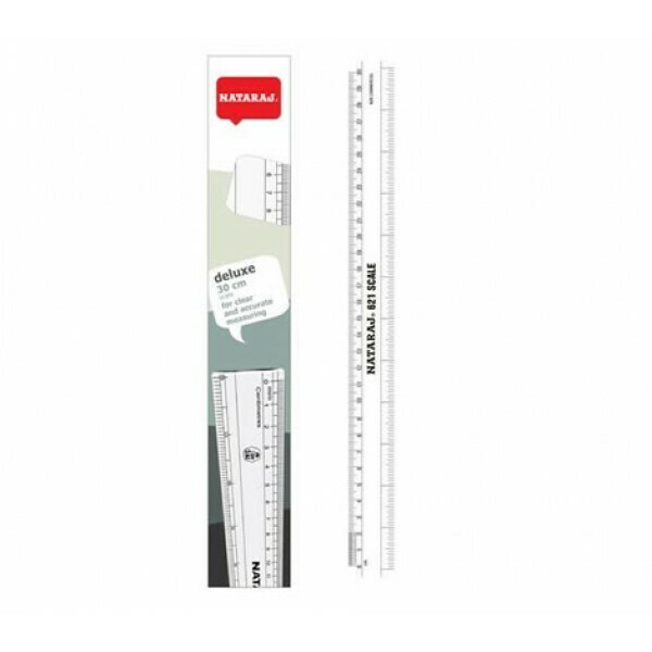 NATARAJ/APSARA 30CM DELUXE RULER