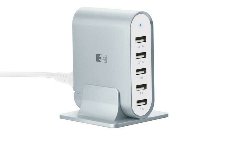 CASE LOGIC CS-05-500-SL 5PORT USB CHARGE STATION