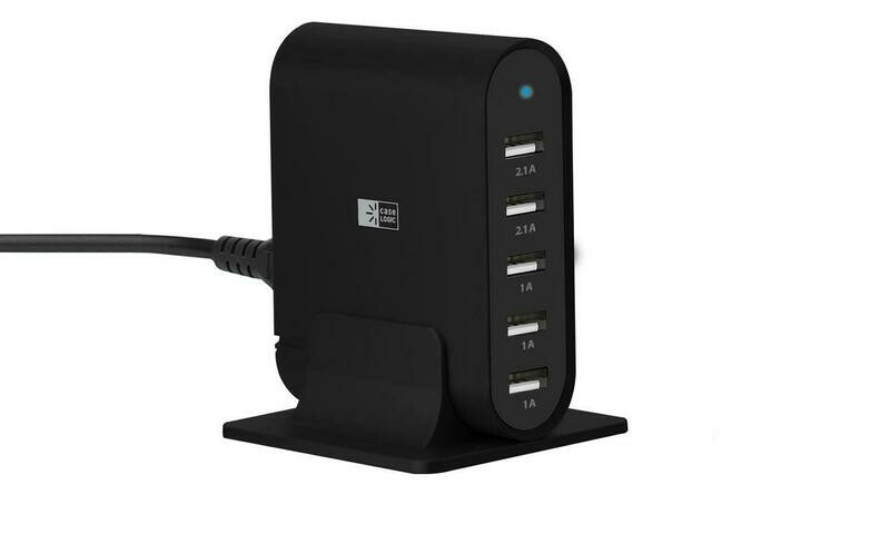 CASE LOGIC CS-05-500-BK 5PORT USB CHARG STATION IT