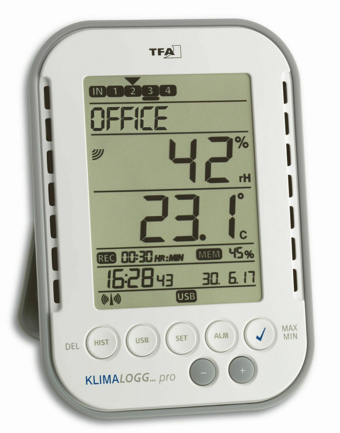 TFA PRO PROFESSIONAL THERMO-HYGROMETER 30.3039.IT