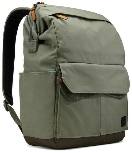 CASE LOGIC 14&quot; LODP114 LAPTOP BACKPACK PETROL GREEN