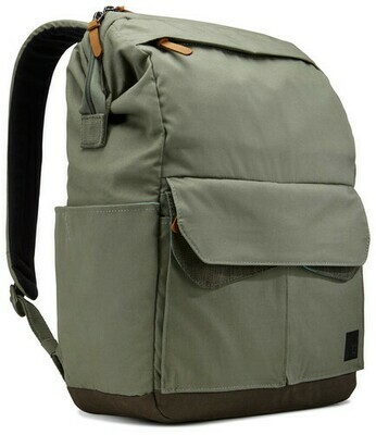 CASE LOGIC 14&quot; LODP114 LAPTOP BACKPACK PETROL GREEN