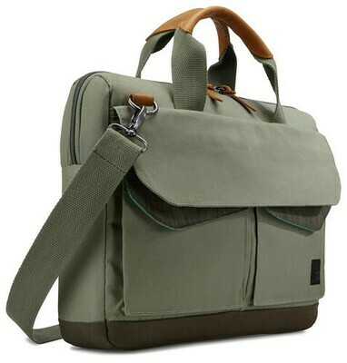 CASE LOGIC 15.6&quot; LODO LODA115 LAPTOP BAG PETROL GREEN