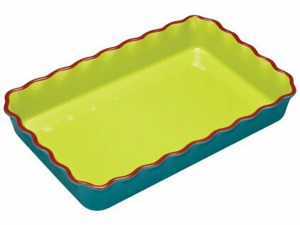 KC 37X24CM CERAMIC ENCHILADA DISH WFMXENCHD