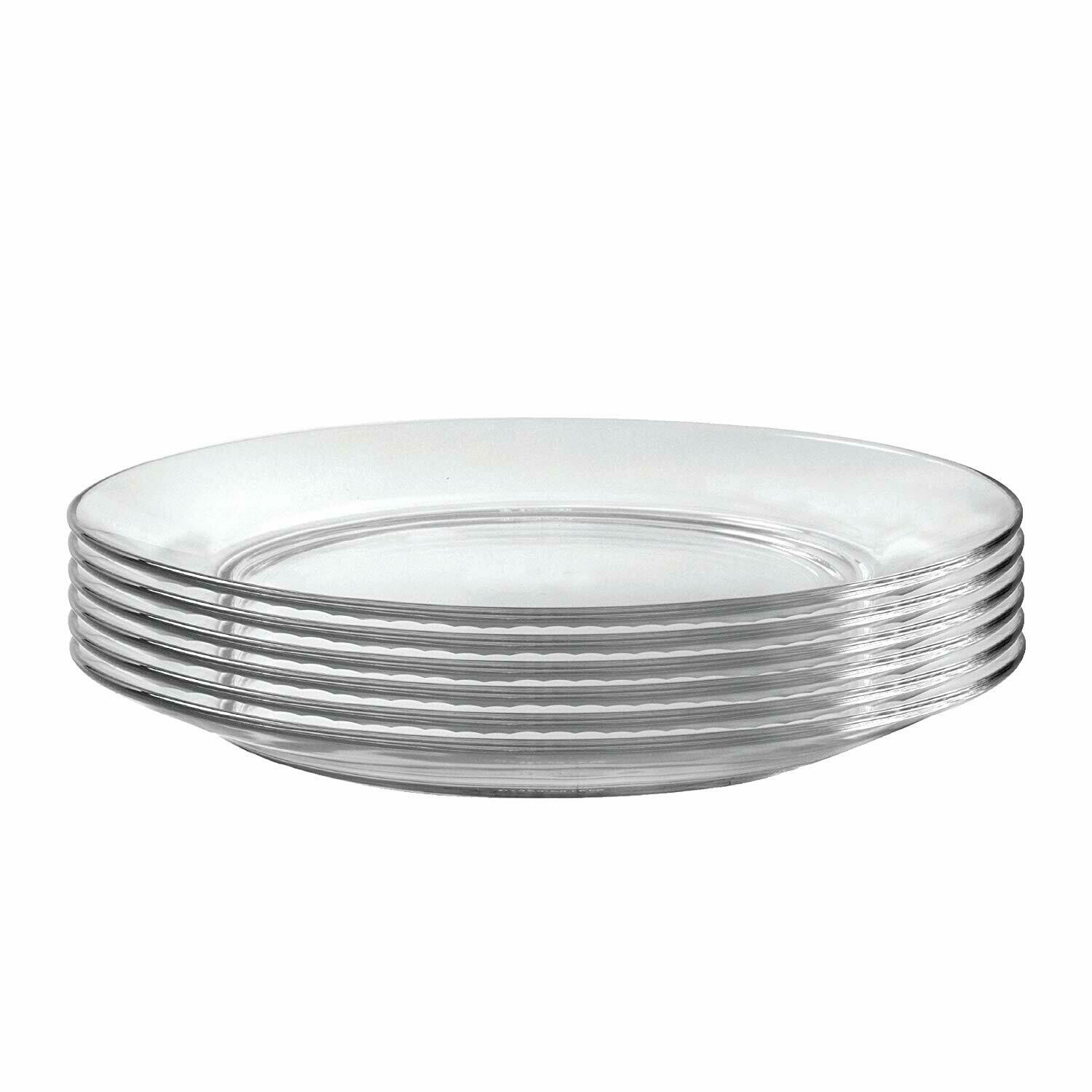 DURALEX 23CM LYS CLEAR SOUP PLATE 9&quot; 3011A