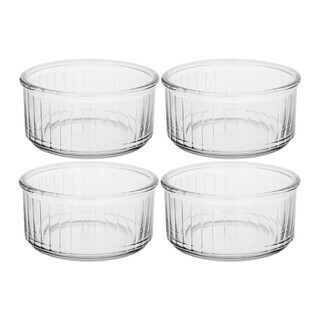 DURALEX 4PCS 3 7/8&quot; RAMEQUINS BOWL 10.5CM
