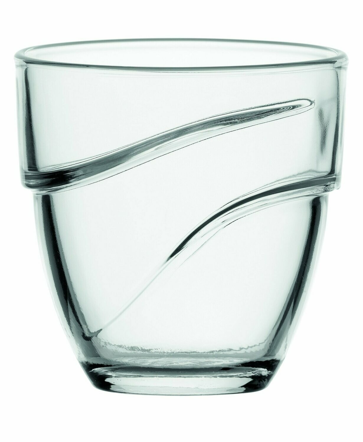 DURALEX 4PCS 9.1/2OZ WAVE CLEAR GOBELET 27CL 1050A