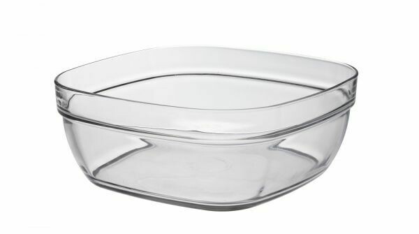 DURALEX 23CM LYS SALADIER SQUARE BOWL 9&quot; 2036A