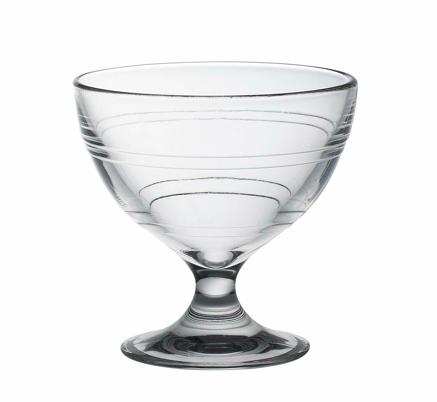 DURALEX 6PCS 8.3/4&quot; GIGOGNE DESSERT CUP 25CL 5002