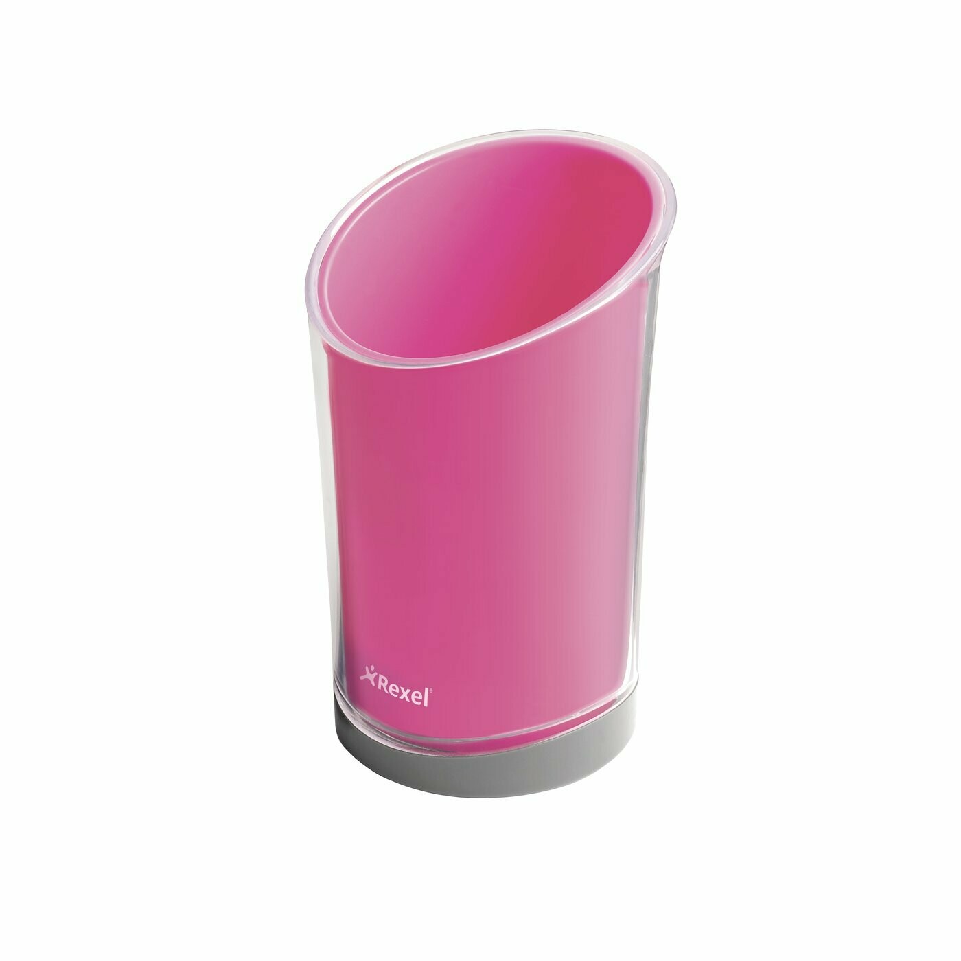 REXEL JOY PEN CUP HOLDER ASSTD COLOR, Colour: Pink