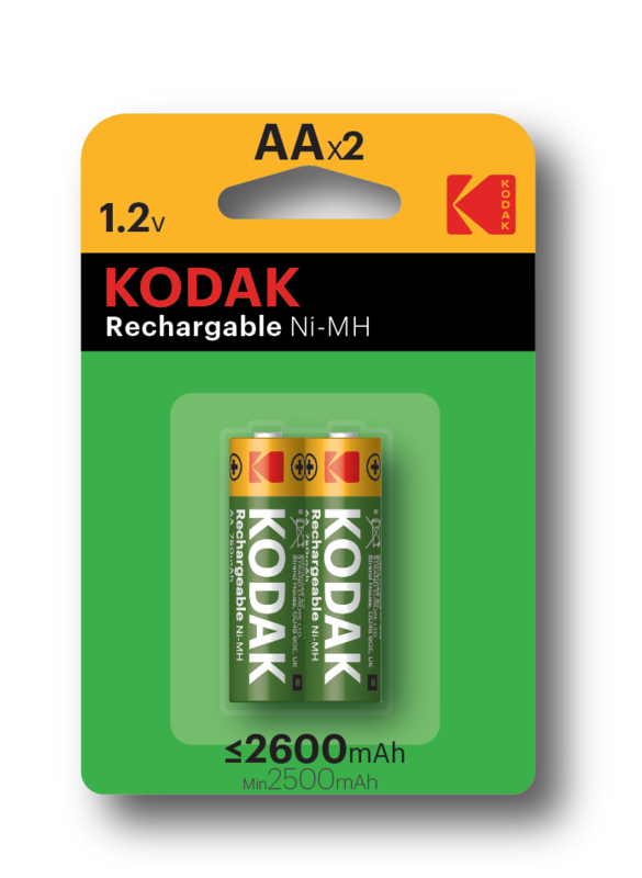 KODAK KAAHR-2 2600MAH RECHARGEABLE BATTERY