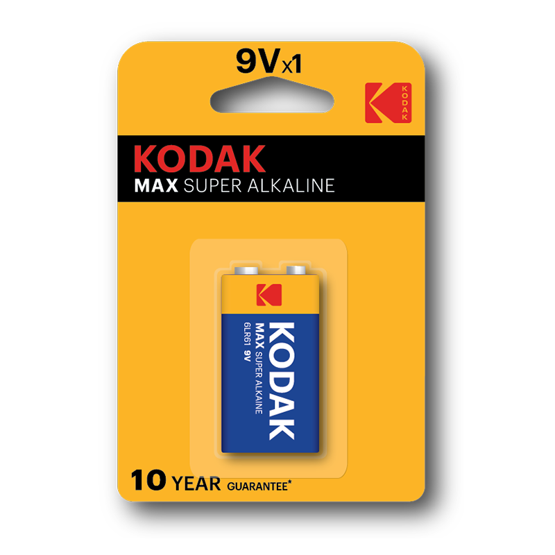 KODAK MAX K9V-1 ALKALINE BATTERY 30952850