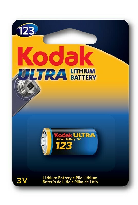 KODAK K123LA ULTRA LITHIUM 3VLT BATTERY 30171671