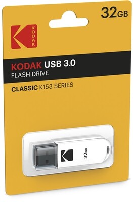 KODAK 32GB USB 3.0 FLASH DRIVE K153