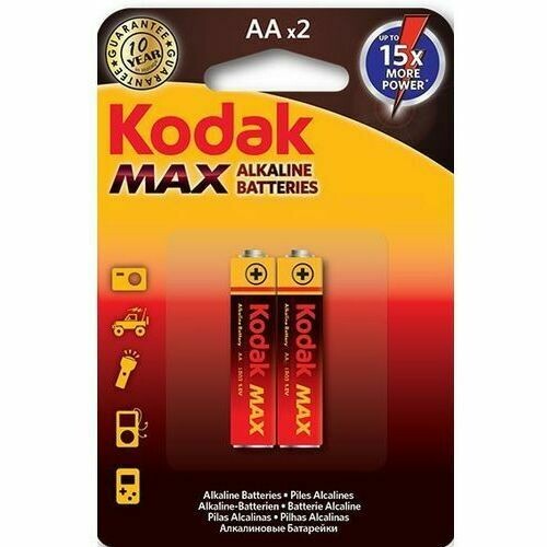 KODAK KAA-2 MAX XTRALIFE 1.5VLT BATTERY 30413382