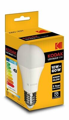 KODAK 10W LED BULB WARM GLOW E27 SCREW 30415614