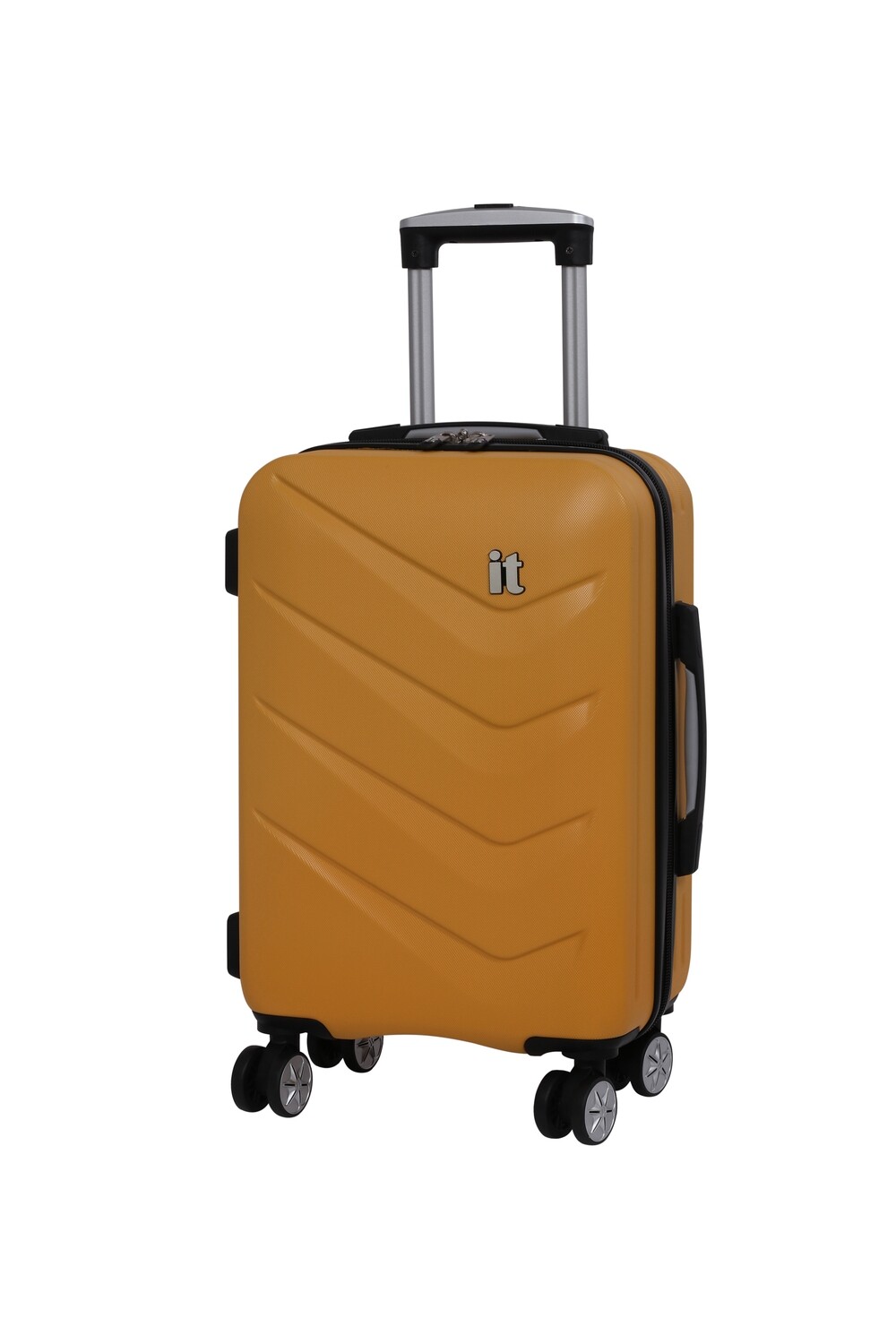IT LUGGAGE CHEVRON 21&quot; STRONG TROLLEY OLD GOLD