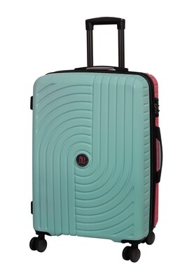 IT LUGGAGE DUO-MIX 25&quot; TROLLEY BEACHGLASS/FUSIONCORAL