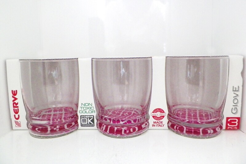 CERVE GIOVE 3PCS 340CC WATER TUMBLER M64520 11.4OZ