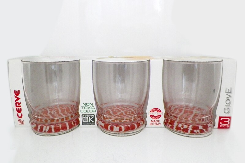 CERVE GIOVE 3PCS 340CC WATER TUMBLER M64410 11.4OZ