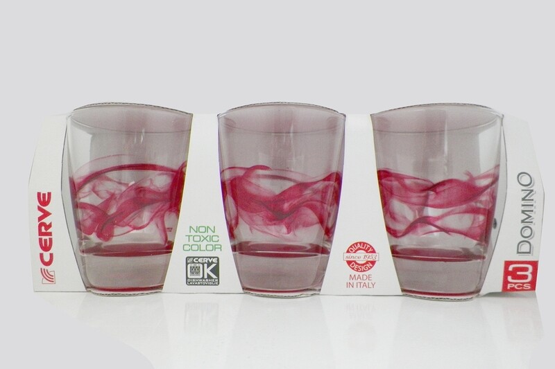 CERVE DOMINO 3PCS 300CC WATER TRUMBLERS M57850