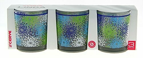 CERVE LINDA 3PCS 220CC WATER TRUMBLER M54090 7.5OZ