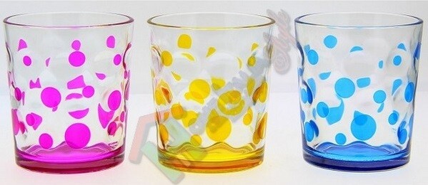 CERVE JOKER 3PCS 360CC WATER TUMBLERS M61060