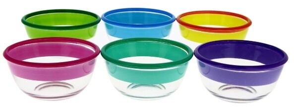 CERVE 12CM JULIUS BOWL ASSTD COLOR M67310