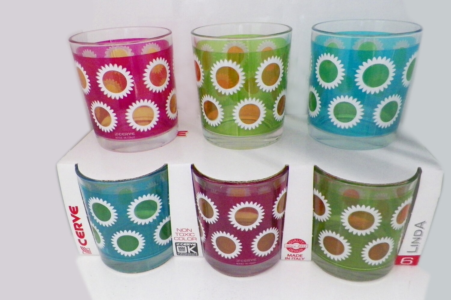 CERVE 6PCS CRTSET LINDA WATER 220 CC-M66140