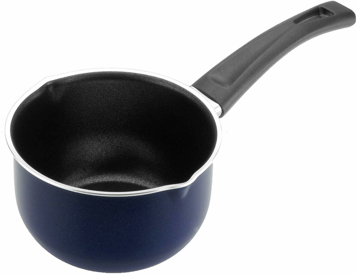 CARONI 14CM NON STICK BLUE MILK PAN 271514