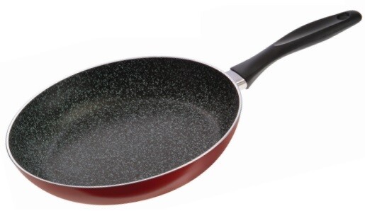 CARONI 32CM RED STONE FRY PAN A290132