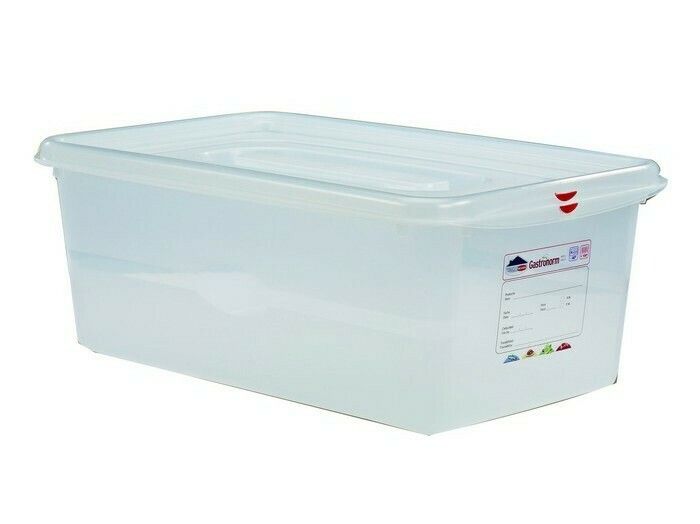 DENOX PC GN 1/1 200MM AIRTIGH FOOD BOX 28LIT 12550