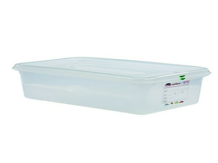 DENOX PC GN 1/1 100MM AIRTIGH FOOD BOX 13LIT 12530