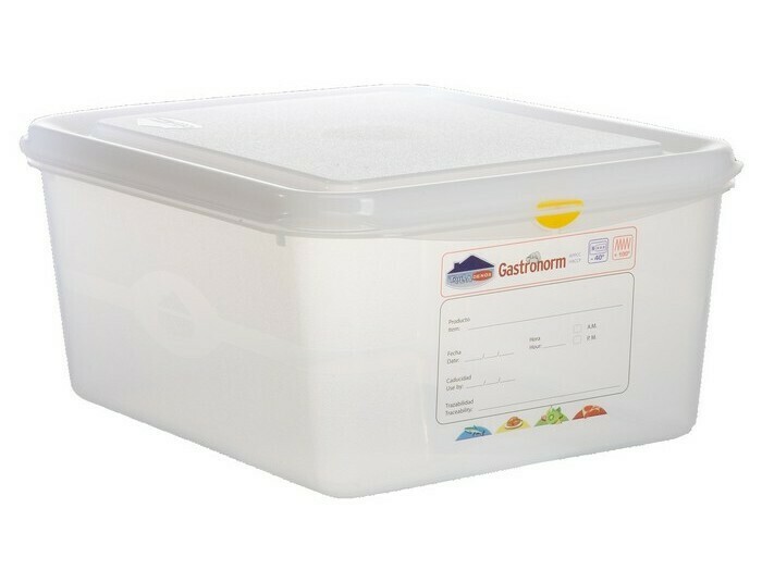 DENOX PC GN 1/2 150MM AIRTIGH FOOD BOX 10LIT 12480