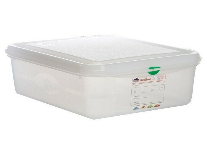 DENOX PC GN 1/2 100MM AIRTIGH FOOD BOX 6.5LT 12470