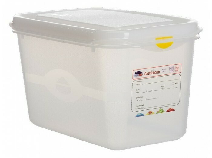 DENOX PC GN 1/4 150MM AIRTIGH FOOD BOX 4.3LT 12420