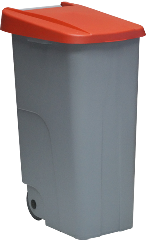 DENOX 110LIT GARBAGE BIN BLACK 23450