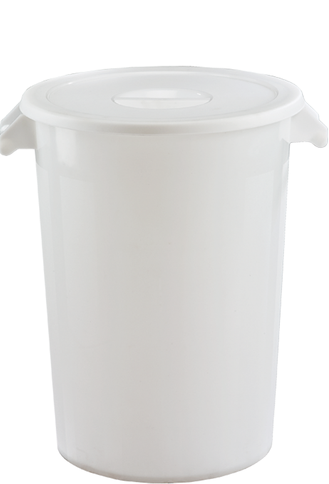 DENOX 100LIT INGREDIENT FOOD BIN WHITE 23110