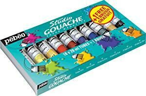 PEBEO 10T20ML GOUACH STUDIO PACK 230199