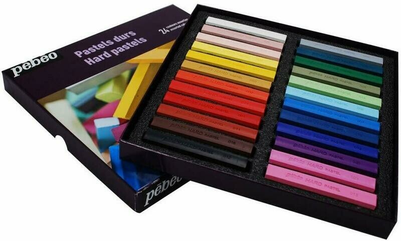 PEBEO 24 SQUARE HARD PASTEL 400350