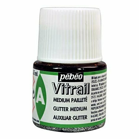 PEBEO 45ML VITRAIL GLITTER MEDIUM 051001