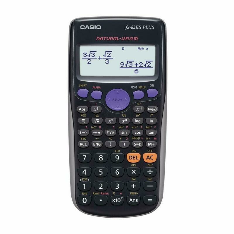 CASIO FX-82 ES PLUS SCIENTIFIC CALCULATOR