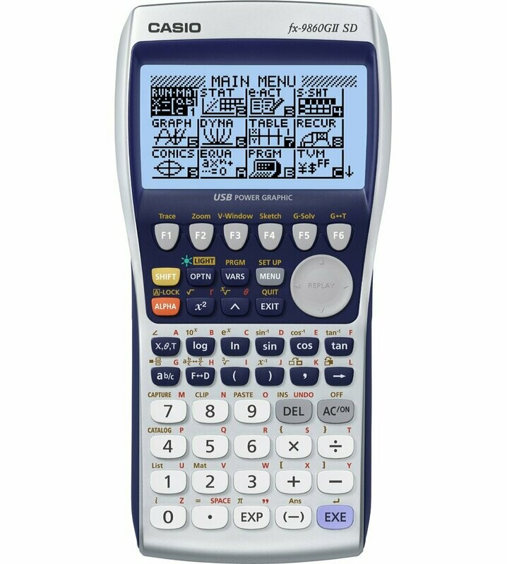 CASIO FX-9860GII SD GRAPHIC CALCULATOR